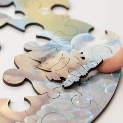 Деревянный пазл Bubblezz Котенок, 30 деталей