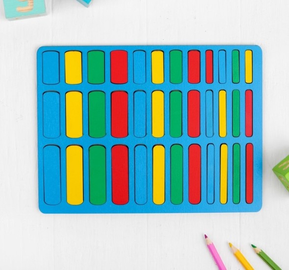 Счетный материал «Логические палочки», цвета микс