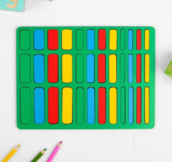 Счетный материал «Логические палочки», цвета микс