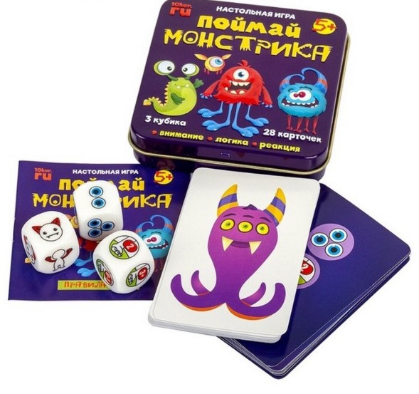 Настольная игра «Поймай монстрика». Десятое королевство