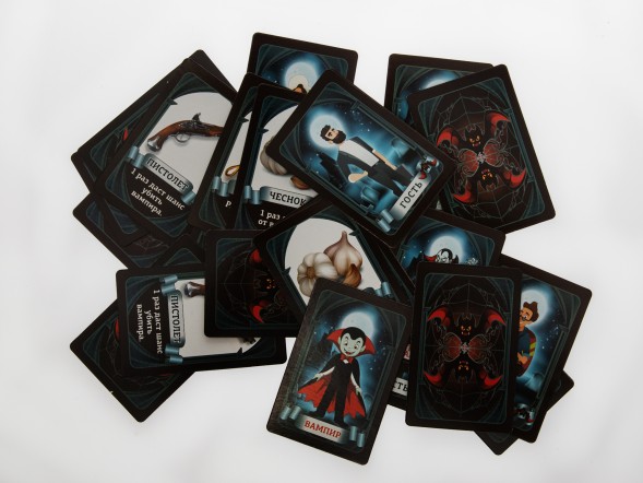 Карточная настольная игра «Вампирская мафия». Десятое королевство