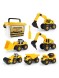 Конструктор строительные машины, 6 шт в наборе