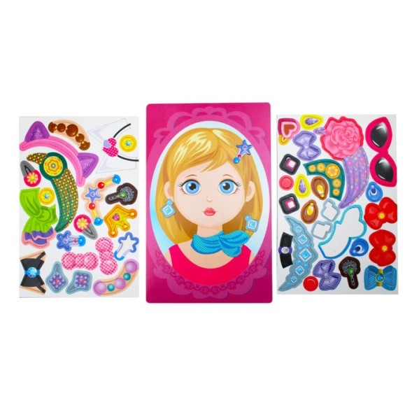 Магнитная игра «Модная девчонка»