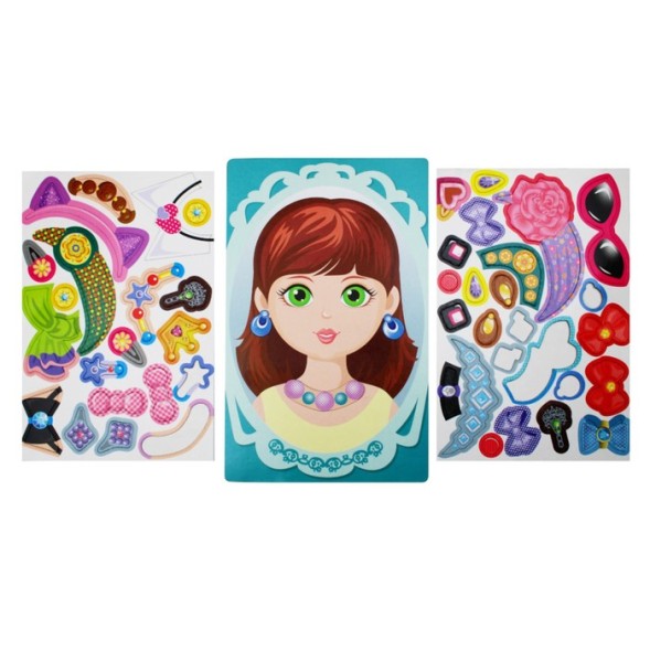 Магнитная игра «Модная девчонка»