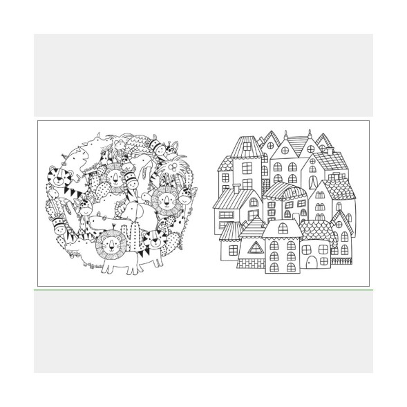 Веселые друзья (серия Раскраска-антистресс)