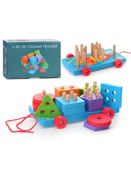 Каталка с пирамидками &quot;Космомобиль&quot;