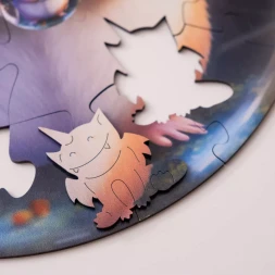 Деревянный пазл Bubblezz Хомячок, 30 деталей