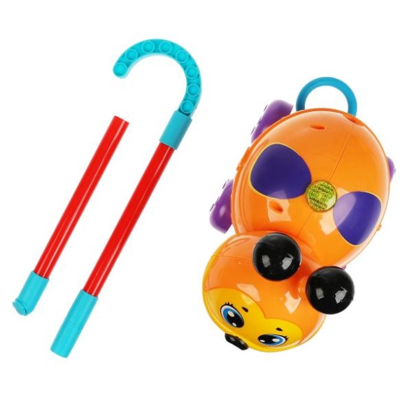 Жучок-каталка Умка. КУКУТИКИ 35 песен,стихов,звуков, свет, трещотка