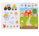 Активити А5 с многоразовыми наклейками «На ферме», Малышарики, 8 страниц