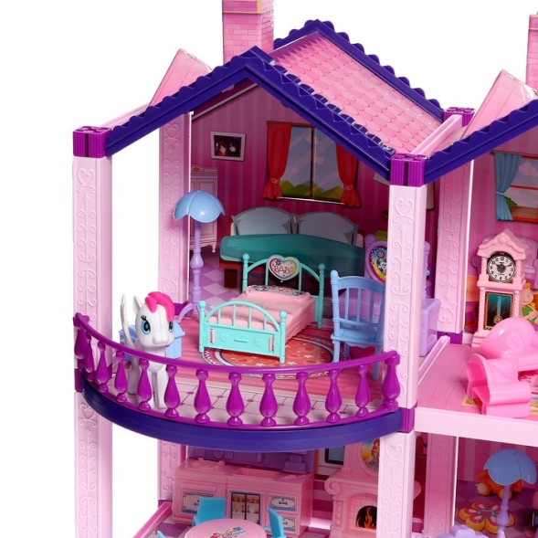 Дом для кукол Пони, с аксессуарами