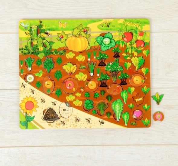 Набор «Овощи на грядке»