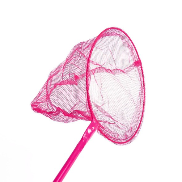 Сачок детский, ручка 120 см, d=28 см «Поймай волшебную радугу», цвета МИКС