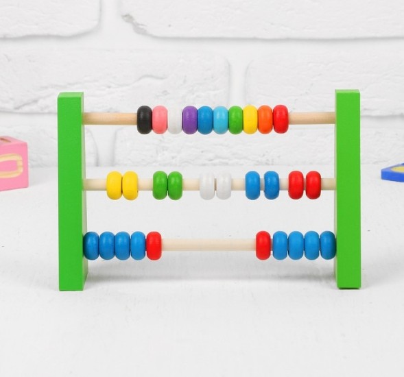 Счетики - Радуга, костяшка 2 × 1 см