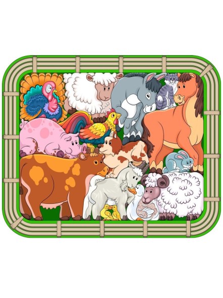 Зоопазл &quot;Переполох на ферме&quot;