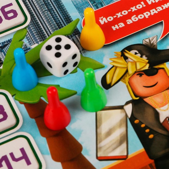 Крутые робокопы. Настольная игра-ходилка, Умные игры