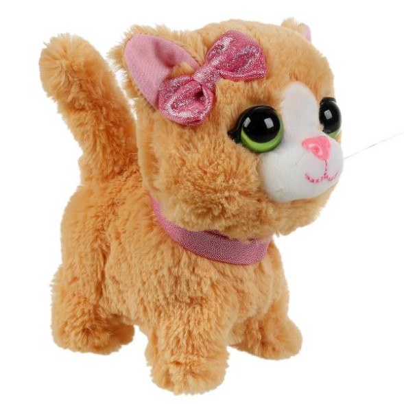 Интерактивный котёнок Кузнецова муся 16 см ходит, поёт песенку. Мой питомец