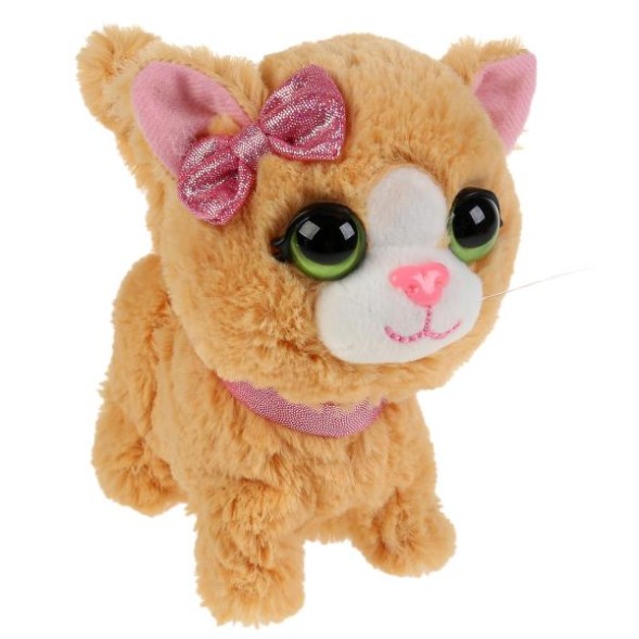 Интерактивный котёнок Кузнецова муся 16 см ходит, поёт песенку. Мой питомец