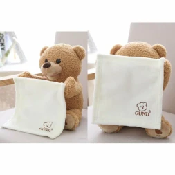 Плюшевый мишка Играем в прятки