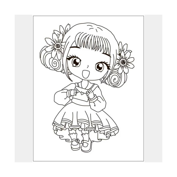 Волшебницы (Серия Раскраски аниме)