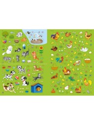 600 наклеек. Домашние животные. Робинс