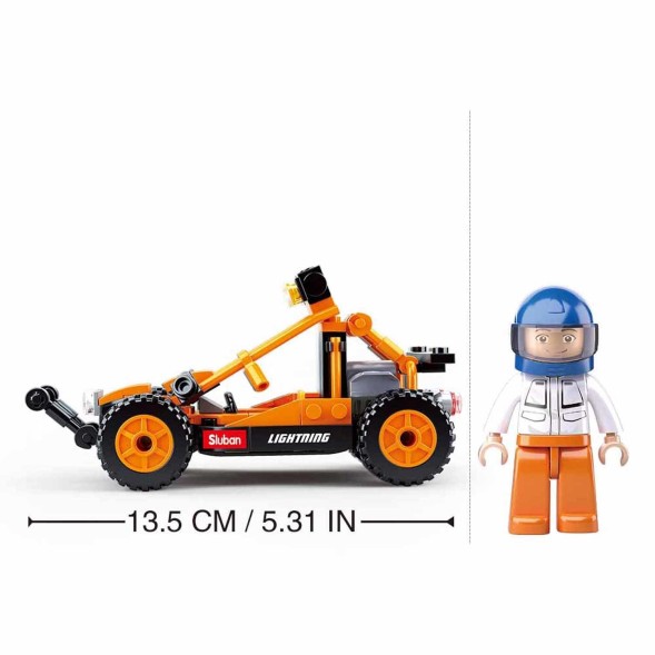 Конструктор SLUBAN Багги, 113 деталей