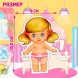 Магнитная игра «Одень куклу: малышка»