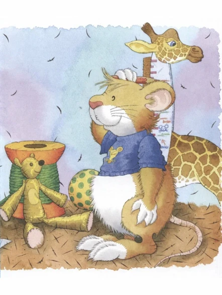 Мышонок Тим уже большой и самостоятельный