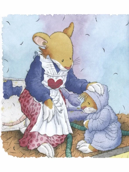 Мышонок Тим уже большой и самостоятельный