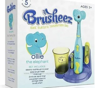 Детская зубная щетка Brusheez. Слон