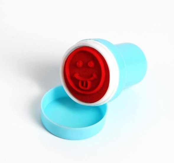 Печать цветная "Улыбка", набор 10 шт