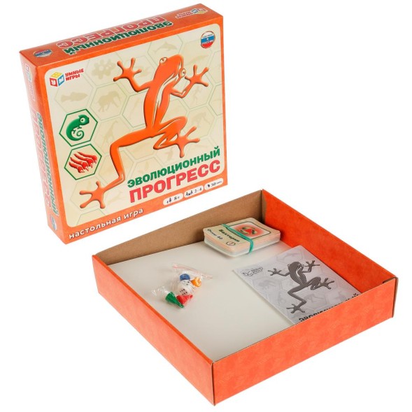 Эволюционный прогресс. Настольная игра-квадрат, Умные игры