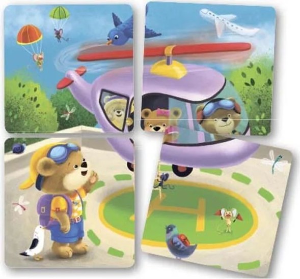 Настольные игры. Мемо Лото. Транспорт. 2 в 1