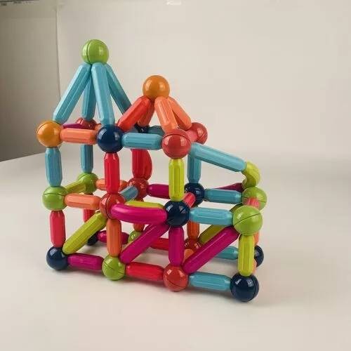 Магнитный конструктор шарики и палочки, 36 деталей