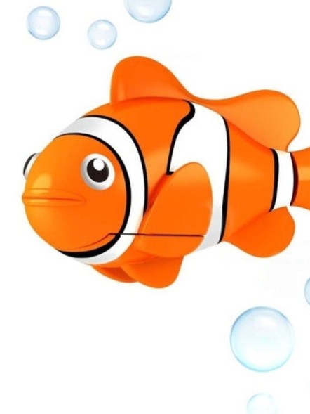 Игрушка интерактивная плавающая Роборыбка КЛОУН