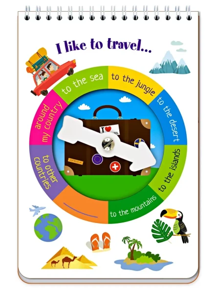 Волшебное колесо. English. Каникулы и путешествия. Holidays. Айрис-пресс