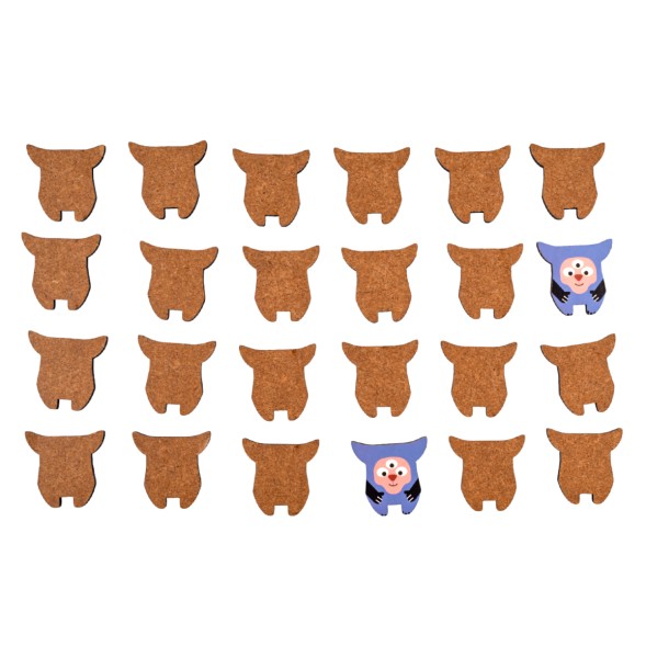 Настольная деревянная игра МЕМО «Монстрики». Десятое королевство