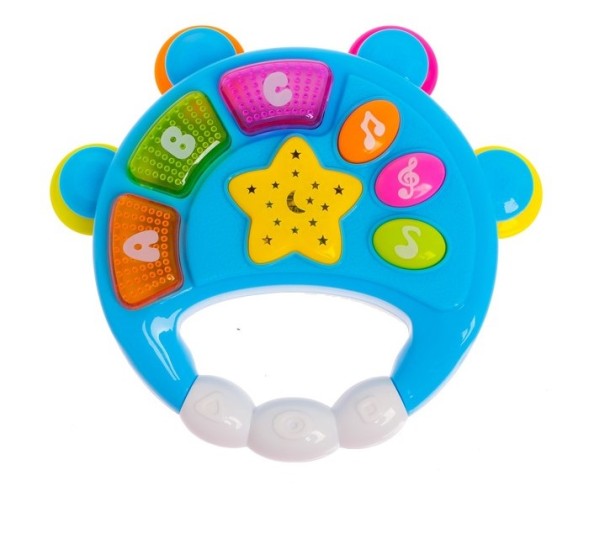 Музыкальная игрушка «Бубен», световые и звуковые эффекты