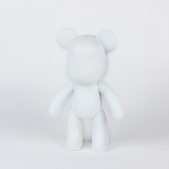 Игрушка помпонами «Медведь», белый розовый