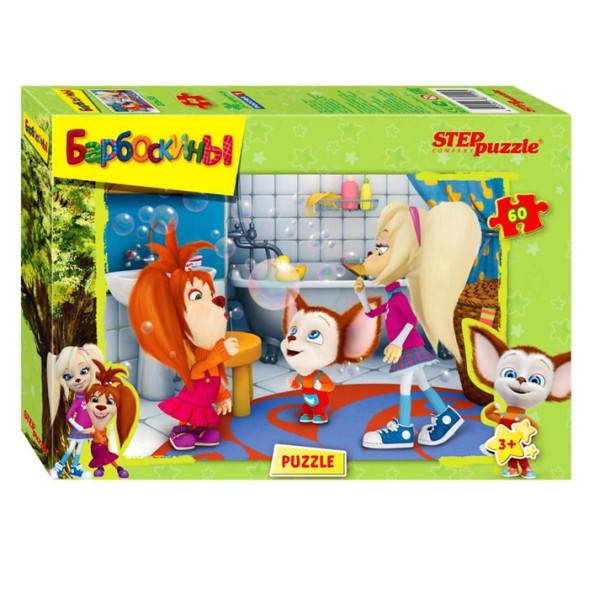 Пазлы «Барбоскины», 60 элементов