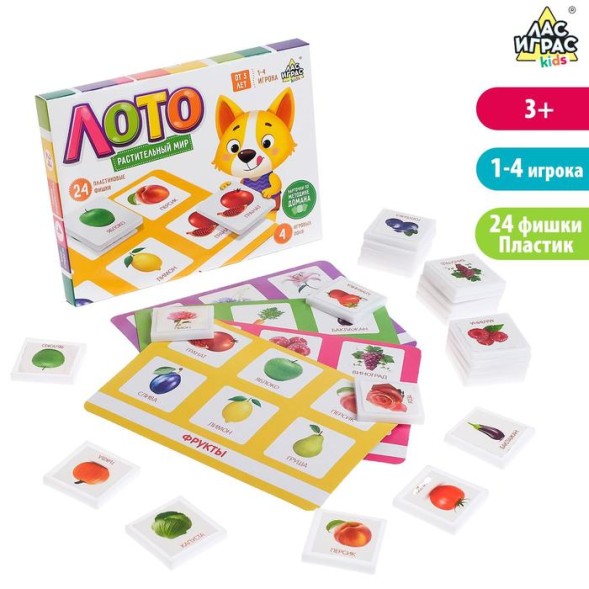 Лото «Растительный мир» по методике Г. Домана, Лас Играс