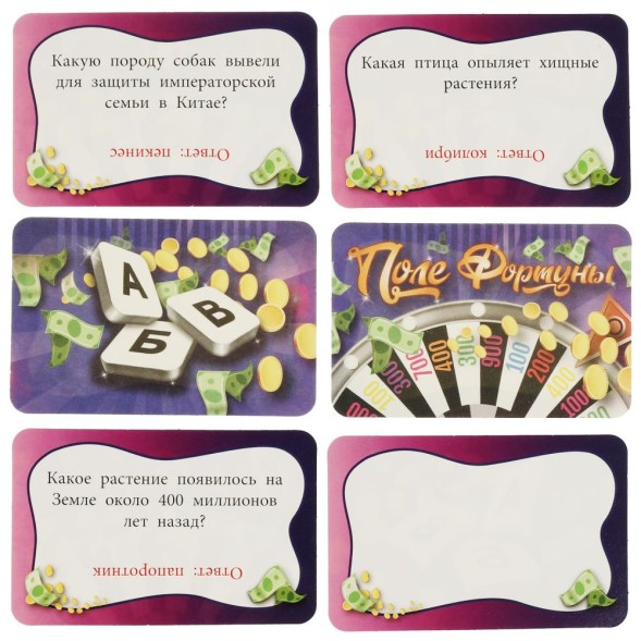 Поле Фортуны. Настольная игра-ходилка, Умные игры