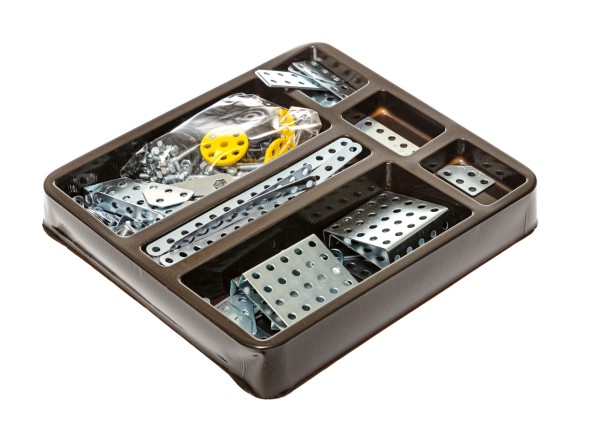 Конструктор металлический №3 для уроков труда, 292 детали