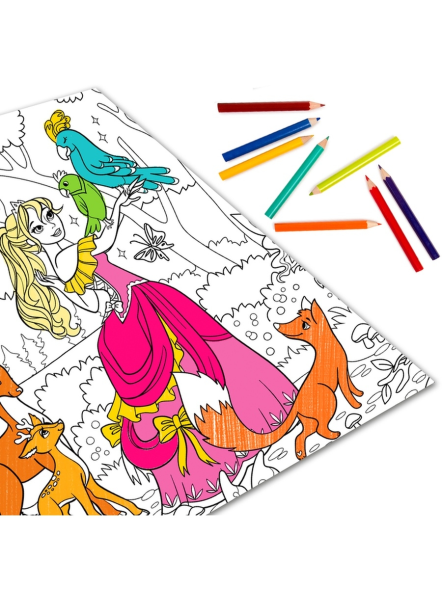 Раскраска гигант "Страна волшебства"