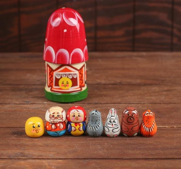 Пальчиковый театр в домике «Колобок»