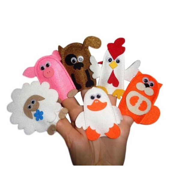 Пальчиковый театр "Домашние любимцы"