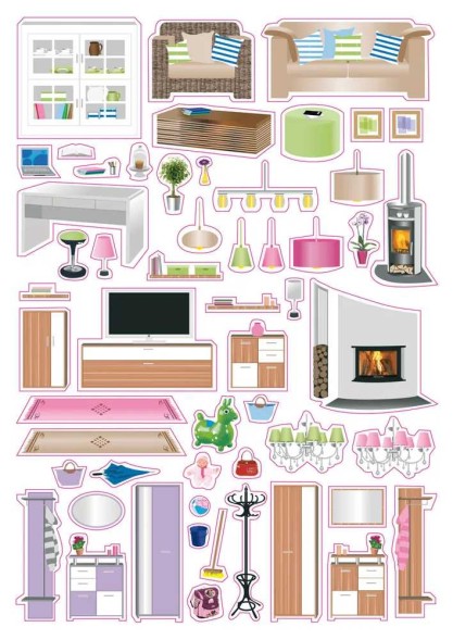 Мой дом наклеек, Робинс