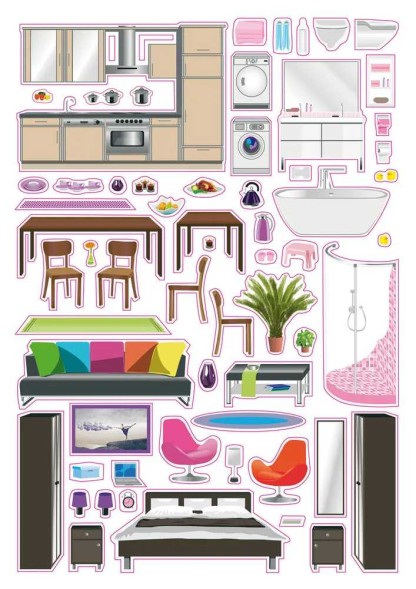 Мой дом наклеек, Робинс