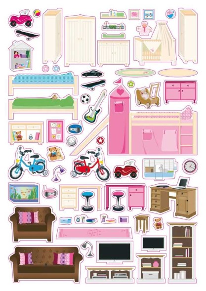 Мой дом наклеек, Робинс