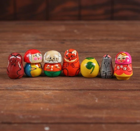 Пальчиковый театр в домике «Репка»