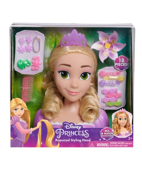 Набор для создания образа Disney Princess Рапунцель, торс для создания причесок